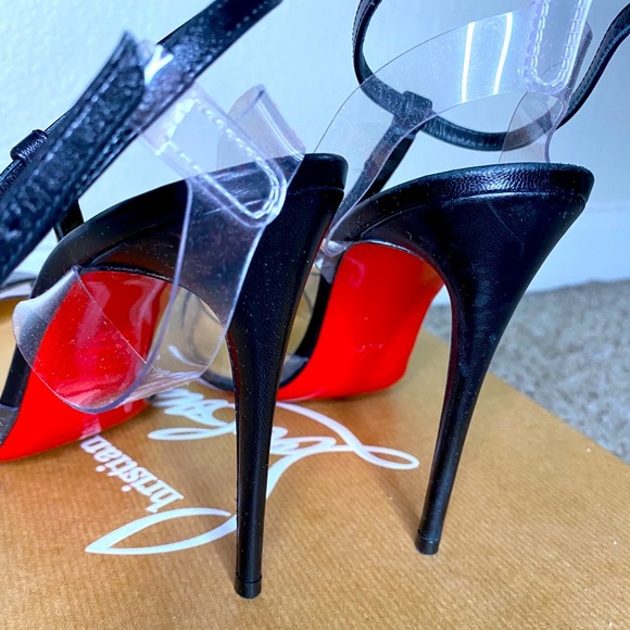 Christian Louboutin Nosy Spikes 100. Excellent condition - Picture 2 of 8